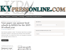 Tablet Screenshot of kypressonline.com